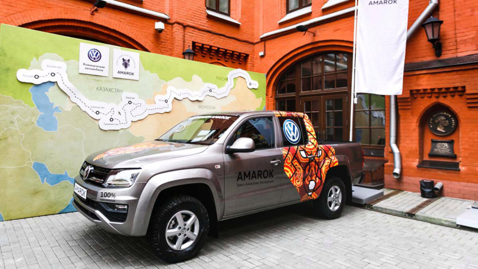 "Колёса.ру" пройдут по маршрутам путешественников на VW Amarok