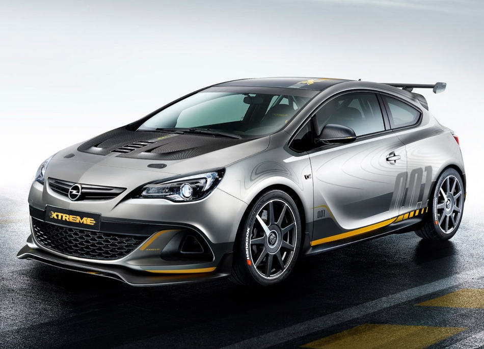 Представлен 300-сильный Opel Astra OPC Extreme