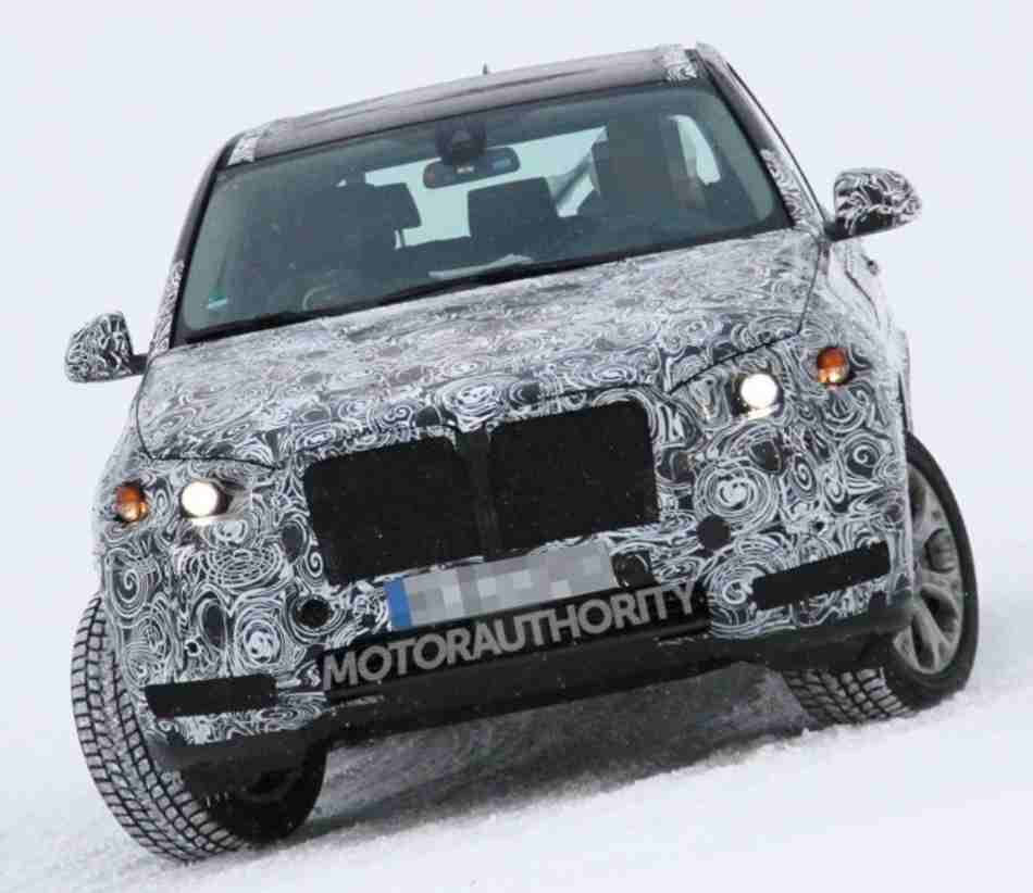 BMW X5 2014 на испытаниях (фото и видео)