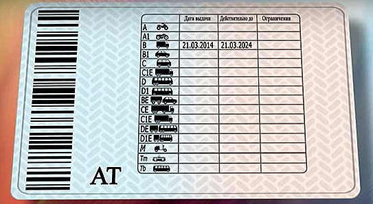 Новые водительские права стали выдавать 1 апреля 2014
