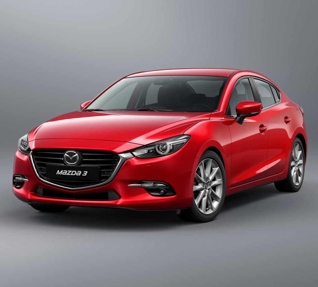 Рестайлинговая Mazda 3 2017 года (цена, фото)