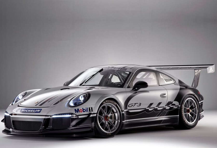 Гоночный Porsche 911 GT3 Cup 2013 года