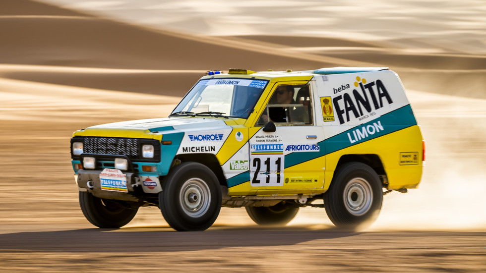 Nissan Patrol Fanta Limon '1987 для Дакара