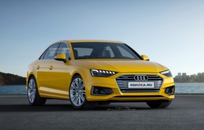 Обновлённая Audi A4 (B9)