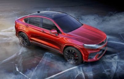Кросс-купе Geely FY11: полный привод и виртуальный кокпит