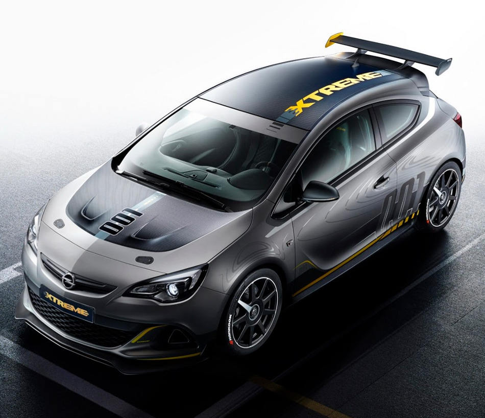 Представлен 300-сильный Opel Astra OPC Extreme