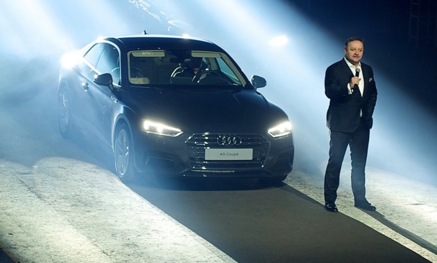 Российская премьера Audi A5 нового поколения