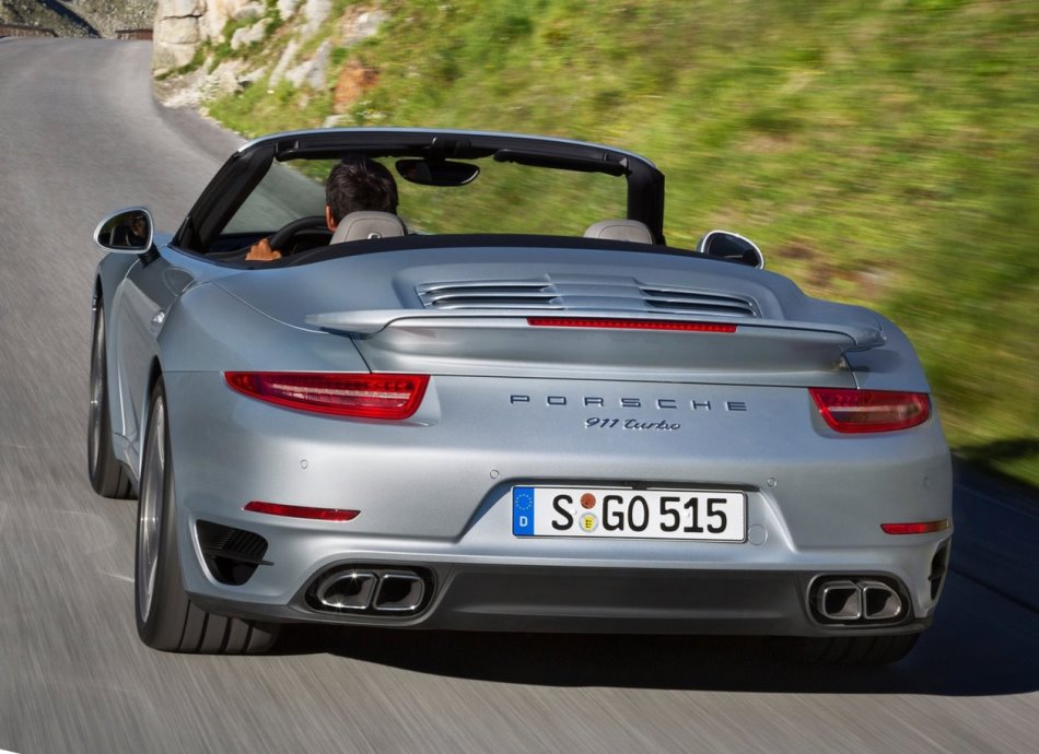 Кабриолеты Porsche 911 Turbo и Turbo S 2014