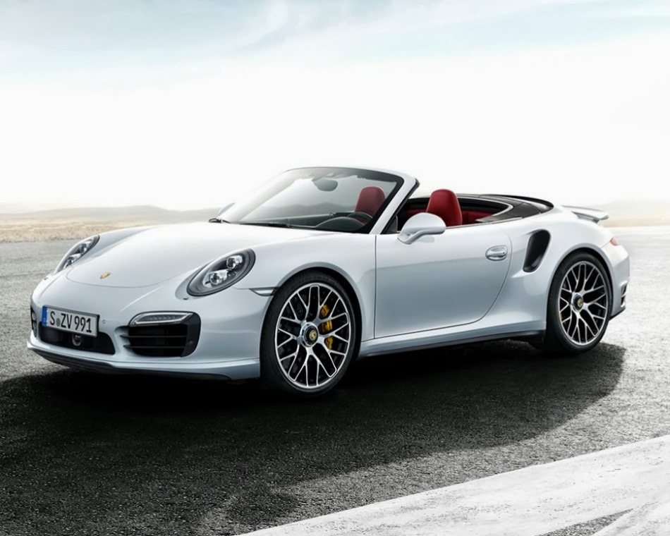 Кабриолеты Porsche 911 Turbo и Turbo S 2014