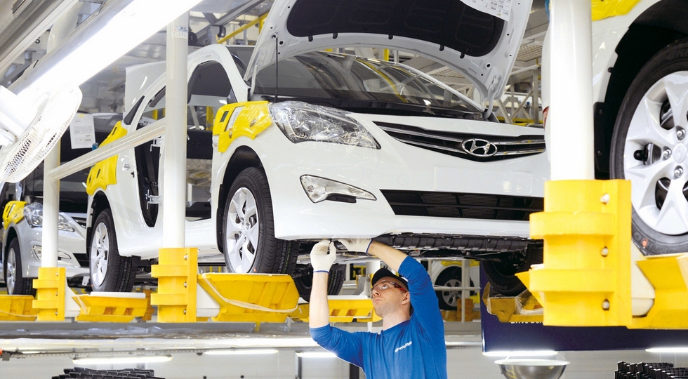 Завод Hyundai в Петербурге нарастит производство в 2017