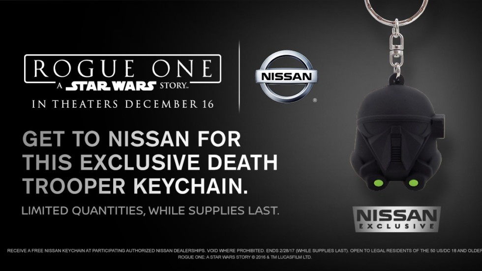 В Nissan подготовили для фанатов Star Wars полный "боекомплект"