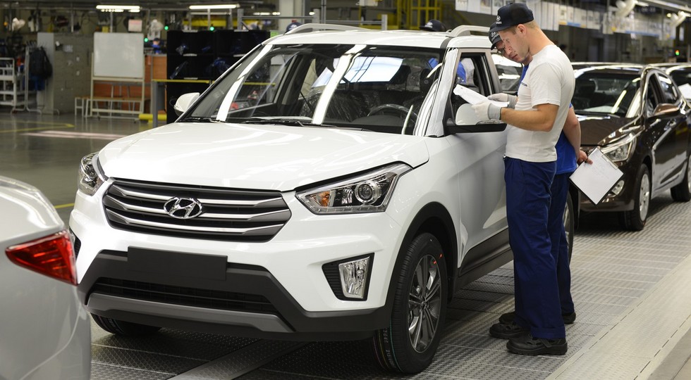 Завод Hyundai в Петербурге нарастит производство в 2017